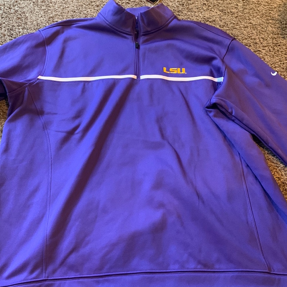 Mens LSU pullover jacket